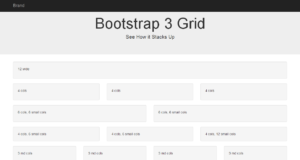 bootstrap columns grid